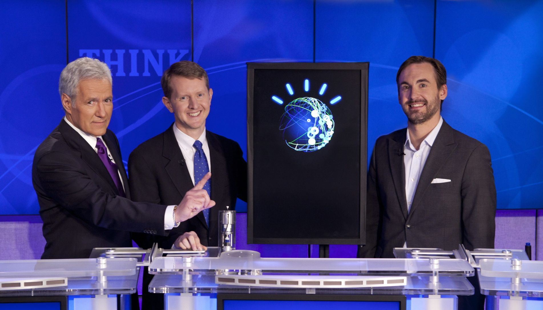 Ken Jennings and Brad Rutter